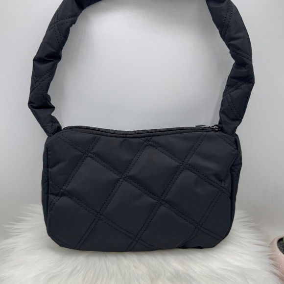 The Errands Grab & Go Quilted Nylon Handbag w/ Star Print Blue Jean Coin Purse - Picture 5 of 8